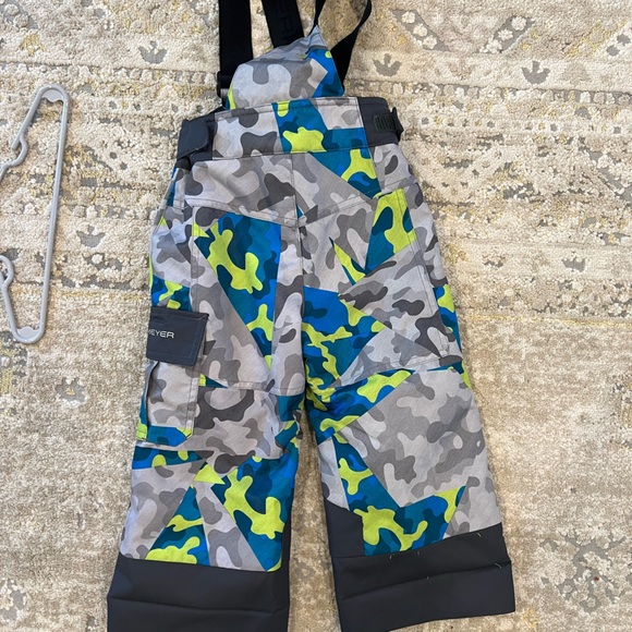 Obermeyer boys snow set - coat, bib and fleece size 2-XS - Picture 7 of 13